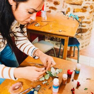 adulte en stage de création